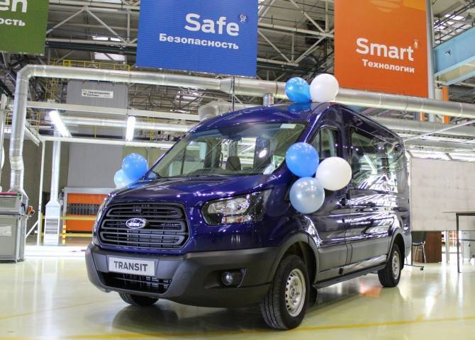 В России выпущен 80-тысячный Ford Transit