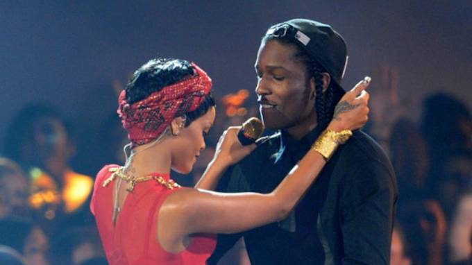 Рианна встречается с рэпером A$AP Rocky