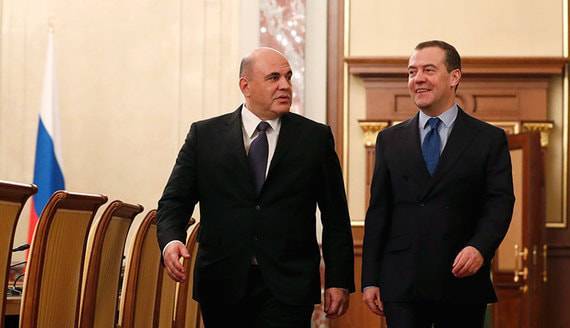 Мишустин опередил Медведева в рейтинге одобрения россиянами