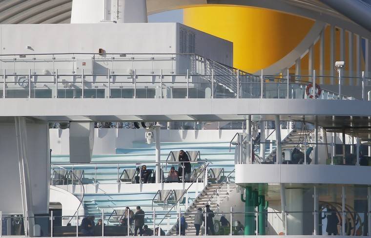 Анализы не подтвердили коронавирус у пассажирки с корабля в Италии