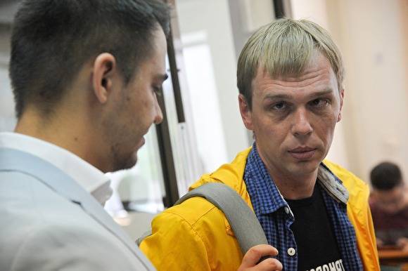 Голунов прокомментировал арест экс-полицейских, по версии следствия, подбросивших ему наркотики