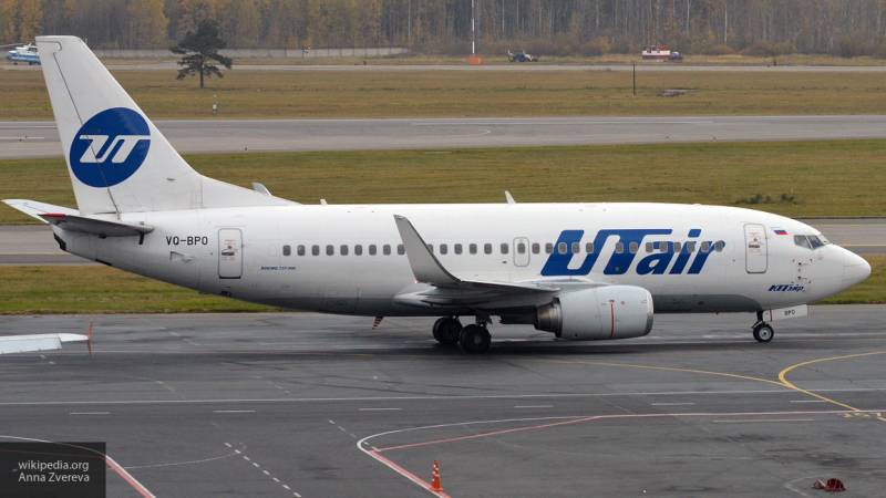 ФАН сообщил о причинах экстренной посадки самолета Utair в московском аэропорту "Внуково"