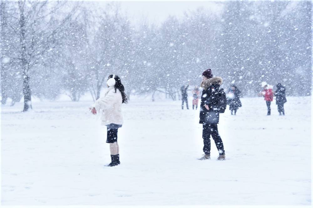 Высота снежного покрова в Москве достигла максимального значения за зиму