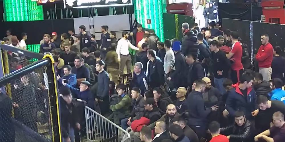 В Москве мигранты из Средней Азии устроили массовое побоище на турнире ММА