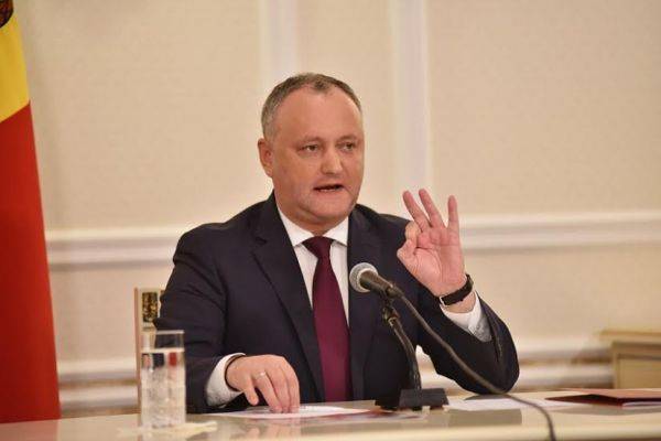 Президент Молдавии пообещал не мешать частному бизнесу зарабатывать