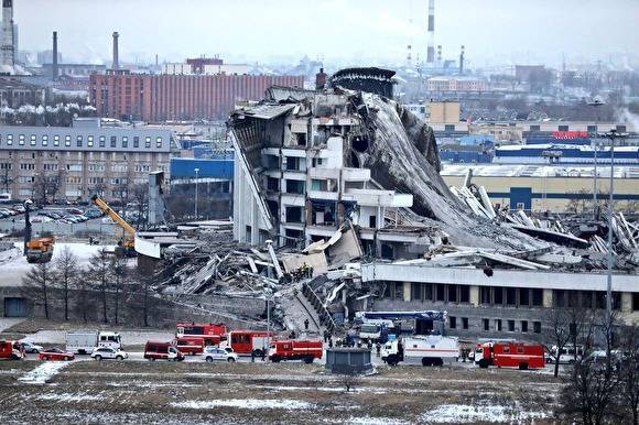Директор «СКА-Арена» прокомментировал падение крыши спорткомплекса в Петербурге