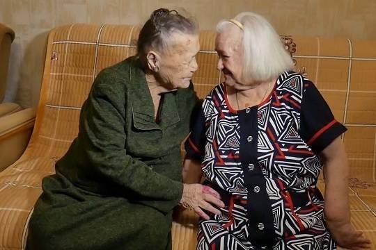 Потерявшие друг друга в годы Великой Отечественной войны сёстры воссоединились благодаря сотрудникам МВД