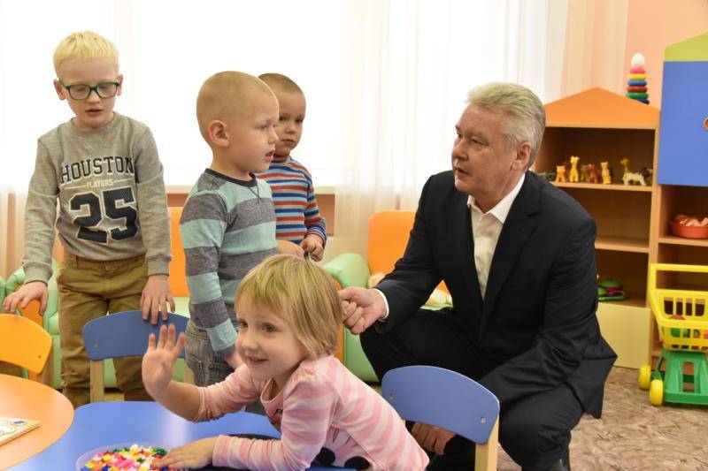 Сергей Собянин: Два детских сада на 400 мест откроют в Щербинке
