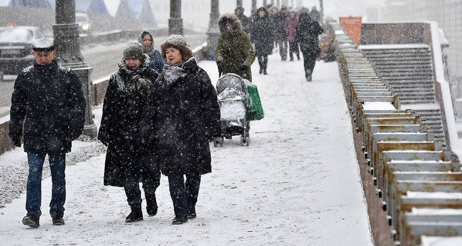 Небольшой снег и порывистый ветер ждут москвичей в первую субботу года