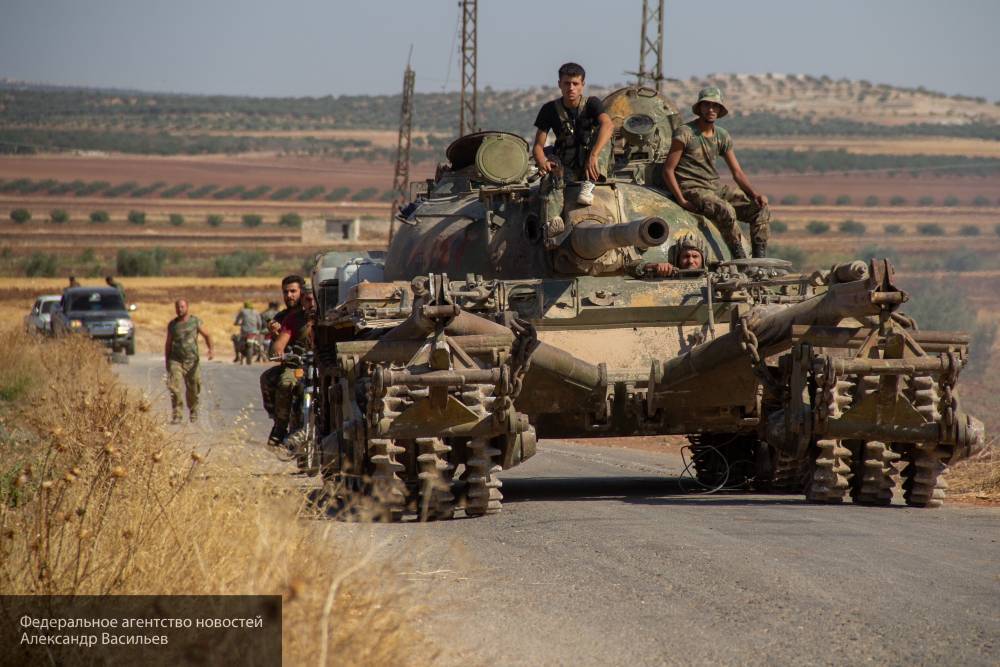 Сирийская арабская армия заняла деревню Эт-Тах в провинции Идлиб