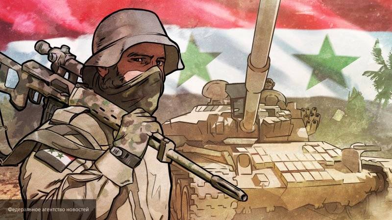 Военные Сирии заняли населенный пункт Эт-Тах в провинции Идлиб