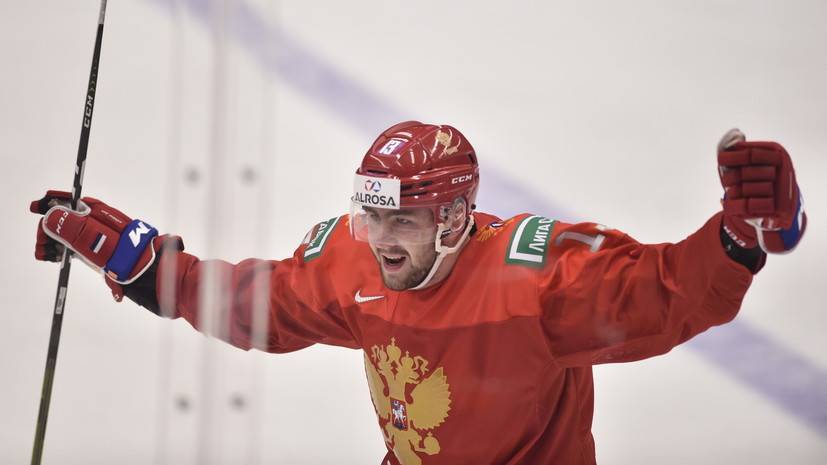 Соколов оформил дубль в матче со Швецией в полуфинале МЧМ по хоккею