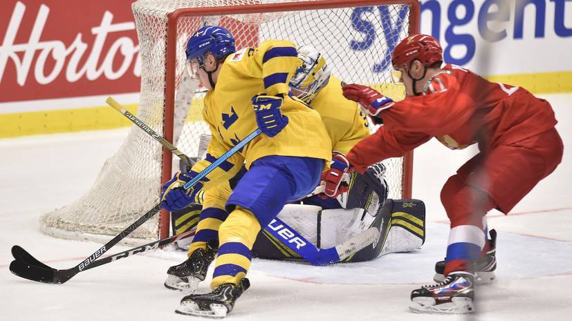 Сборные России и Швеции не выявили победителя полуфинала МЧМ по хоккею за три периода