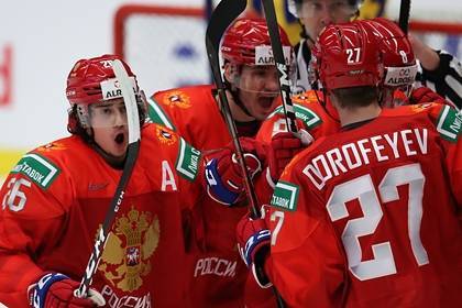 Молодежная сборная России вышла в финал чемпионата мира по хоккею
