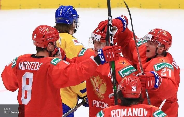 Сборная России вышла в финал молодёжного чемпионата мира по хоккею