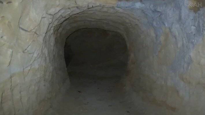 САА нашла сеть туннелей террористов на юго-востоке Идлиба