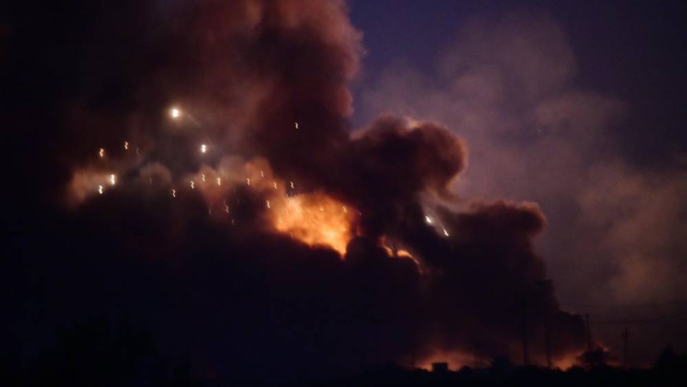СМИ сообщили о взрыве ракеты в «зеленой зоне» у посольства США в Ираке