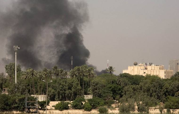 Взрыв произошёл у посольства США в Багдаде