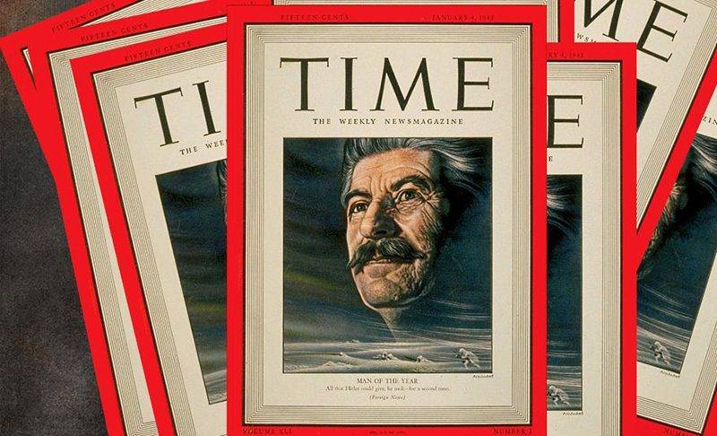 Календарь: 4 января - Журнал «Time» назвал Человеком 1942 года Иосифа Сталина