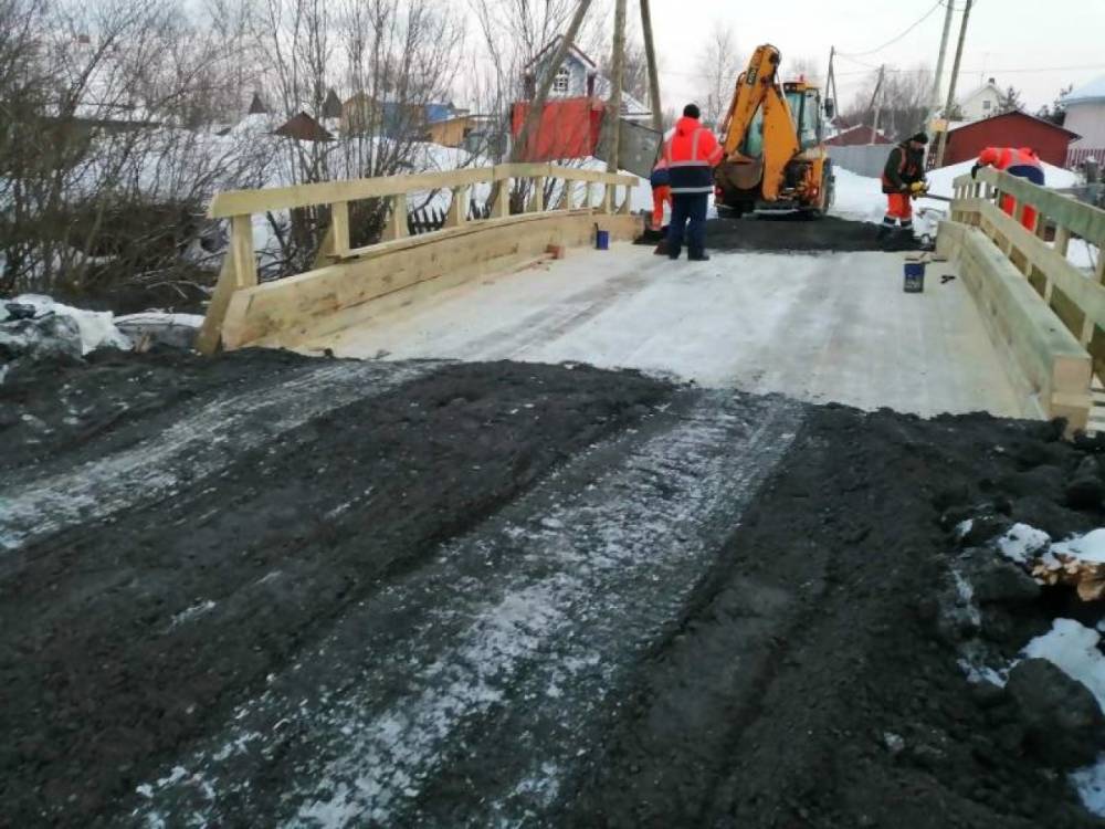 В Архангельске открылся проезд по мосту через реку Долгая Щель