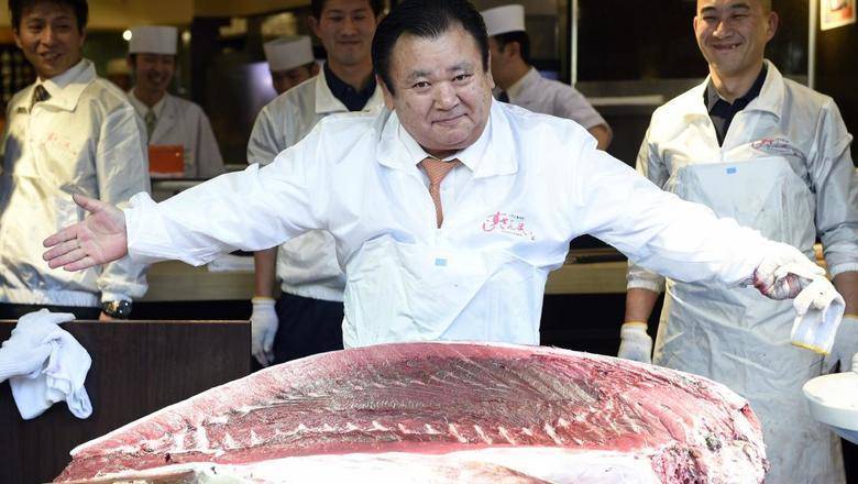 В Японии купили тунца за 1,8 млн долларов