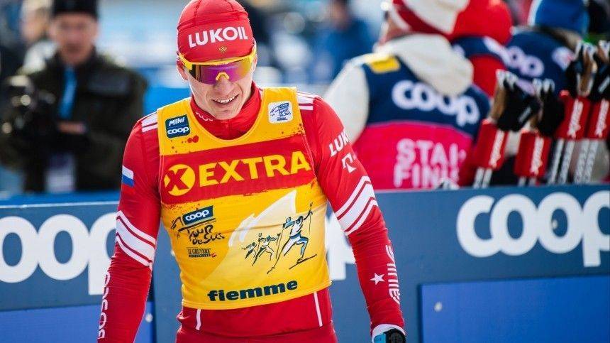 Россиянин Александр Большунов впервые выиграл многодневную гонку «Тур де Ски»
