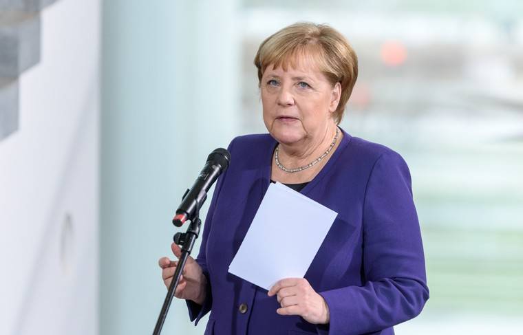 Меркель выразила соболезнования погибшим в Италии