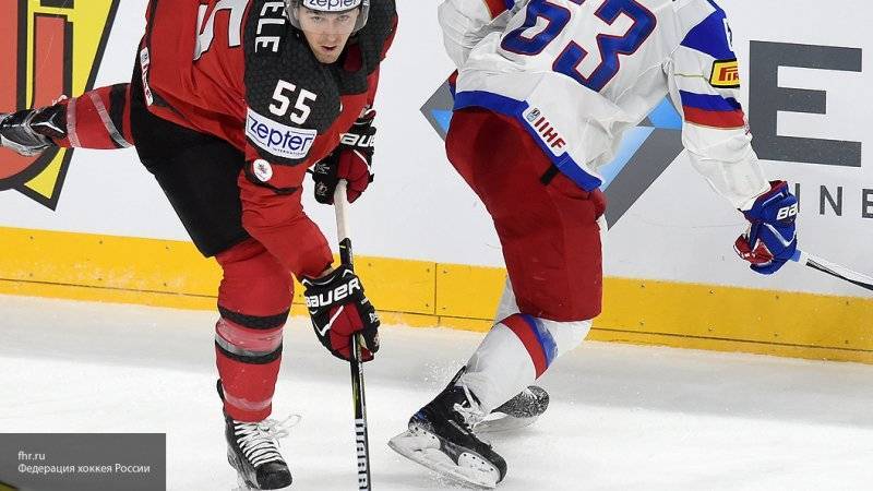Капитан канадской сборной ударил по лицу российского хоккеиста Соколова на финале МЧМ
