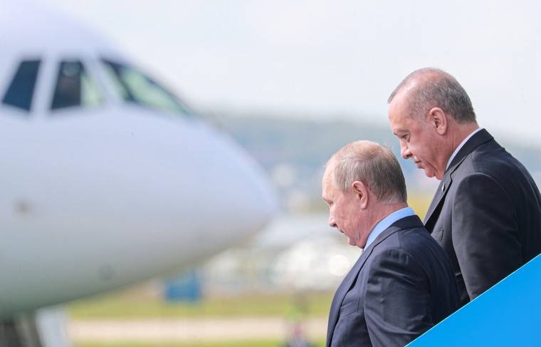 Касем Сулеймани - Путин - Эрдоган обсудит с Путиным «Турецкий поток» во время визита в РФ - news.ru - США - Турция - Иран - Эрдоган
