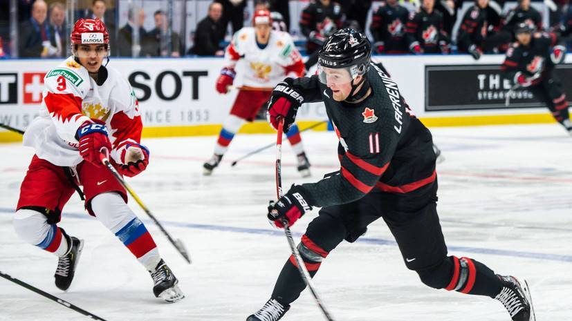 Канадские хоккеисты отыграли одну шайбу в финале МЧМ с Россией
