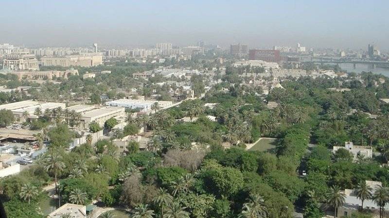 «Зеленая зона» в Багдаде, включая посольство США, подверглась ракетному обстрелу