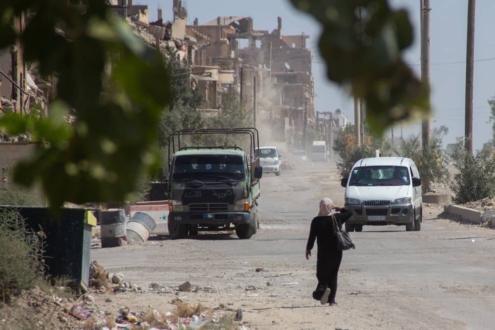 Ракеты попали на территорию нефтяных месторождений Дейр-эз-Зора в Сирии