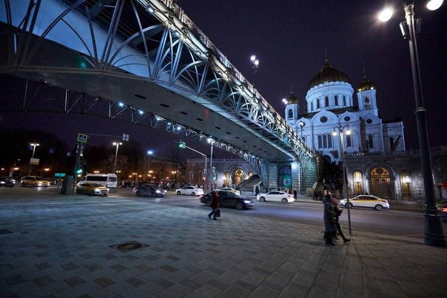 Ряд улиц в центре Москвы перекроют на время рождественских служб