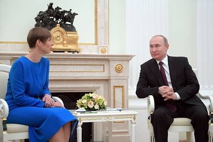 Президента Эстонии раскритиковали за приглашение Путина в страну