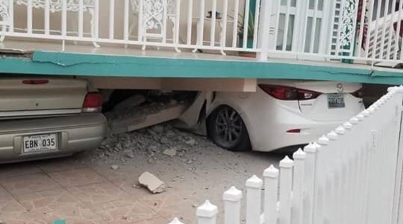 В Пуэрто-Рико произошло землетрясение: дома падали с фундаментов на автомобили (фото)