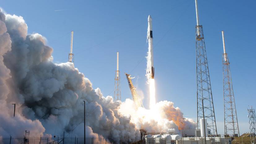 Falcon 9 стартовала во Флориде с группой спутников Starlink