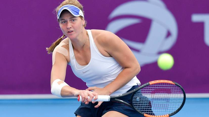 Самсонова победила чемпионку US Open 2017 в первом круге турнира WTA в Брисбене