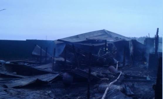 В МЧС озвучили одну из версий пожара в бытовках в Московской области