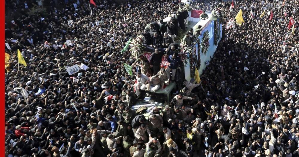 В Иране отложили похороны генерала Сулеймани
