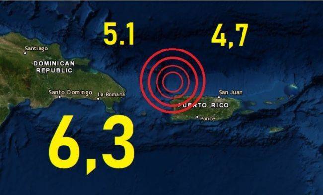 В районе Пуэрто-Рико фиксируют сотни землетрясений