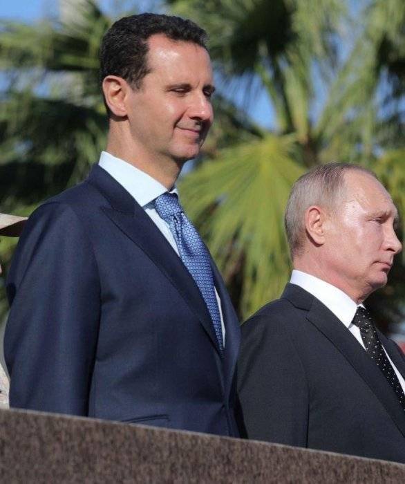 Владимир Путин прибыл с визитом в Дамаск и встретился с Асадом