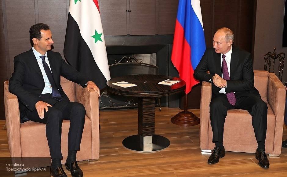 Путин и Асад обсудили на встрече в Дамаске ситуацию в Сирии