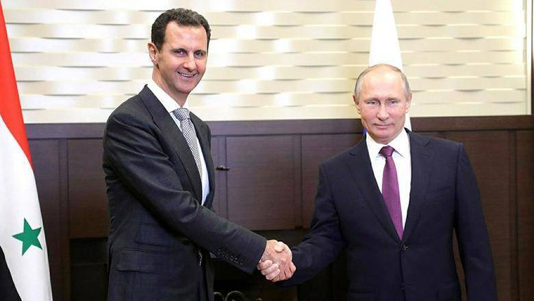 Владимир Путин прибыл в Сирию и встретился с Асадом