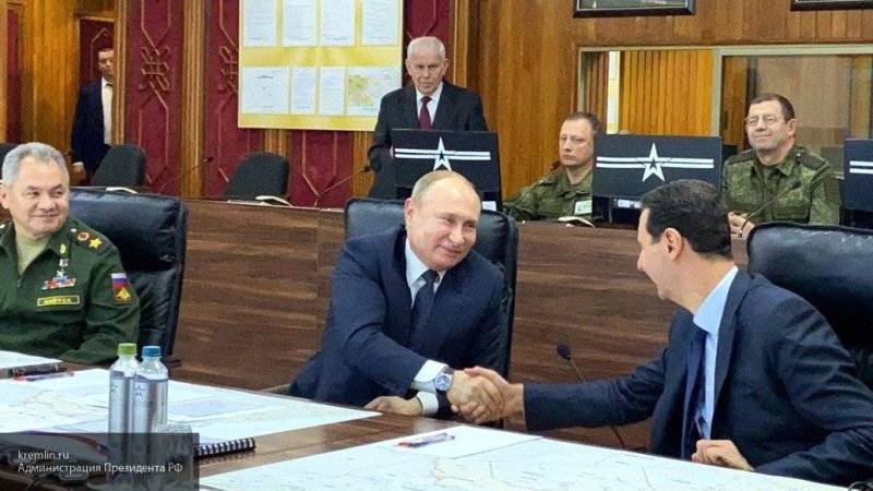 Путин и Асад обсудили планы ликвидации банд террористов в Идлибе