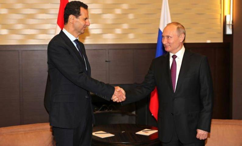 Путин на встрече с Асадом заявил, что ситуация в регионе обостряется