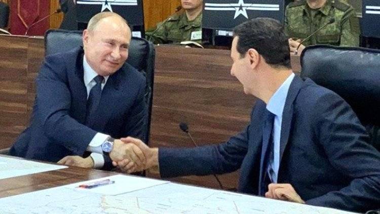 Жизнь в Дамаске возрождается, заявил Путин