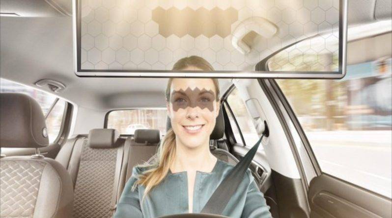 Bosch представил прозрачный козырек, следящий за глазами водителя для лучшей защиты от солнца