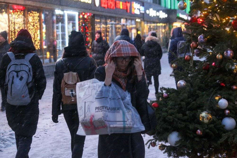 Теплая погода с мокрым снегом ожидает жителей Москвы 8 января