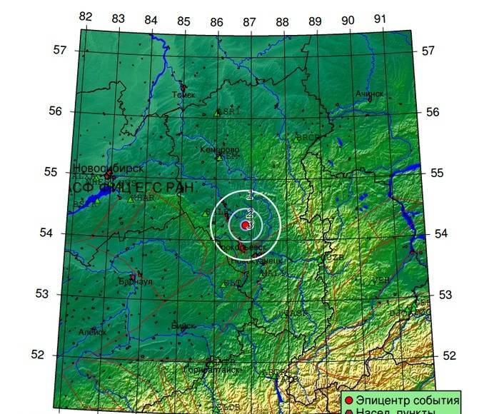 В Кузбассе произошло землетрясение