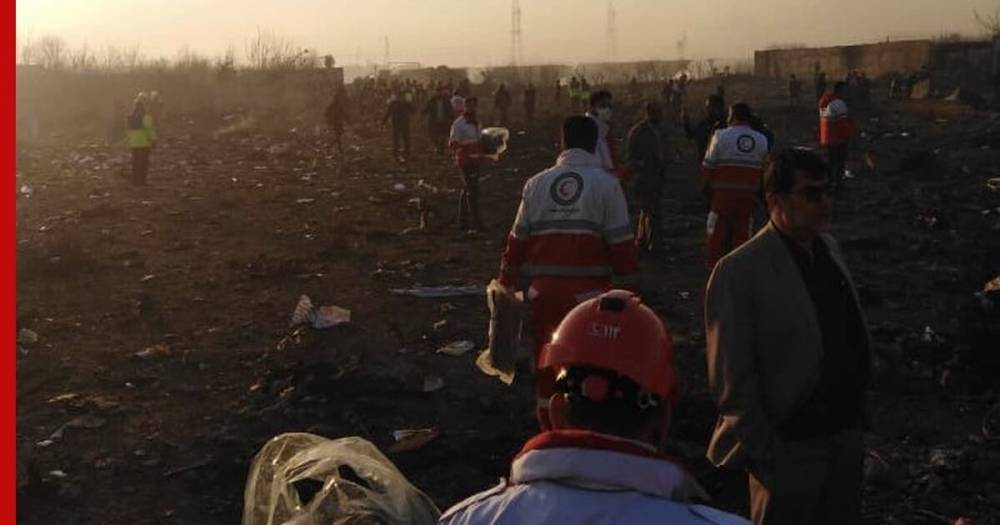Все пассажиры рухнувшего в Иране самолёта погибли